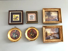 quadri miniature varie con cornici antiquariato certificato