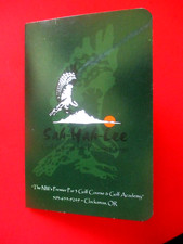 vtg - Golf Scorecard - SAH-HAH-LEE GOLF COURSE gc - Clackamas OR