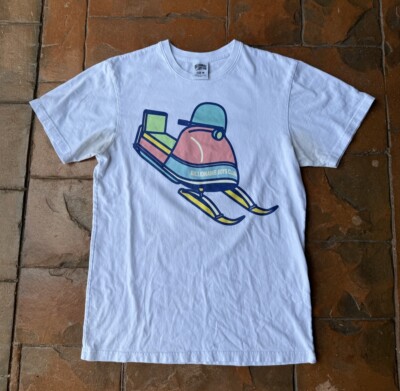 Billionaire Boys Club Snowmobile T-Shirt Medium White Streetwear