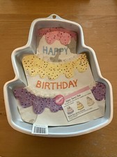 Wilton Happy Birthday Topsy Turvy Cake Pan 2105-4946