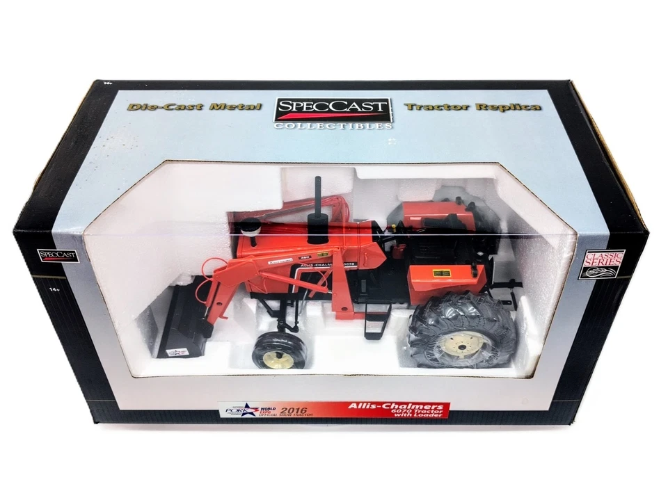 1/16 Allis Chalmers 6070 Tractor With Wide Front & Loader, 2016 World Pork Expo - Image 2 of 3