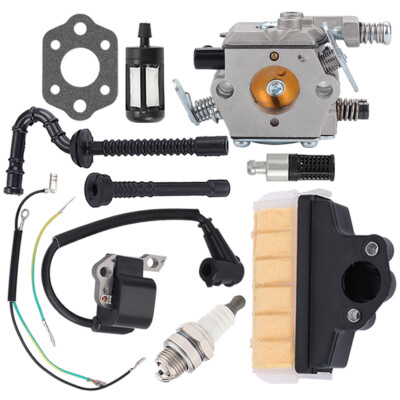 2X Carburetor Air Filter Kit For Stihl 021 023 025 MS210 MS230 Ms250 250 Chainsaw 1123 120 0605 1123 160 1650