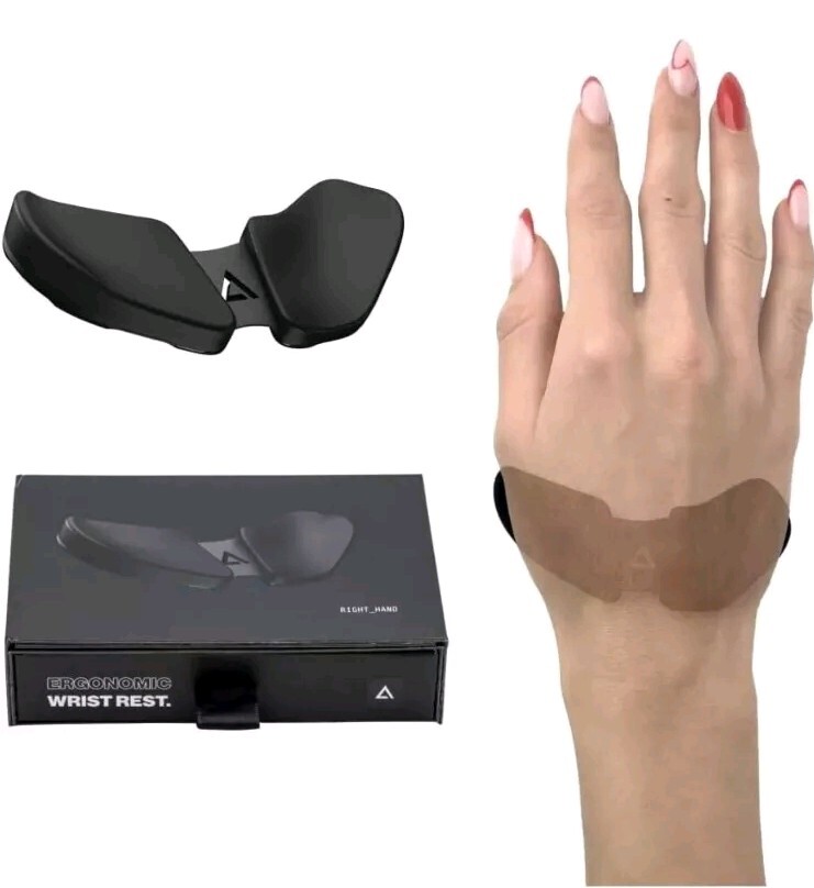 DELTAHUB Carpio 2.0 Right-Handed Truly Ergonomic Wrist Rest for
