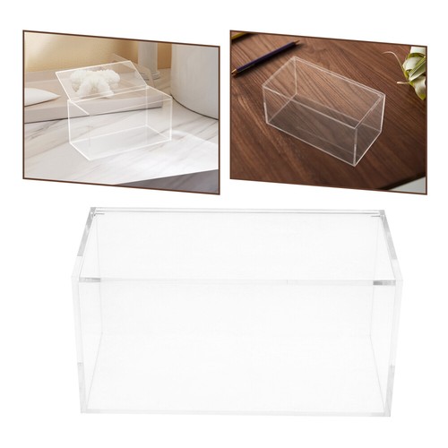 Dryer Sheet Box Laundry Organizer Clear Storage with Lid Dispenser Room