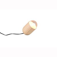 Tischleuchte Beistellleuchte Nachttischlampe Holz E27 Schlafzimmer H 13,5 Cm