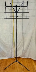 Music Stand - Adjustable, Foldable & portable- pro audio by Monoprice -carry bag
