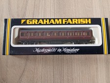 Graham Farish N Gauge 0626 57ft Mainline LMS Crimson Lake Coach 