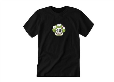 -1UP Life Art Illustration | Kids & Adult Unisex Tee Tshirt
