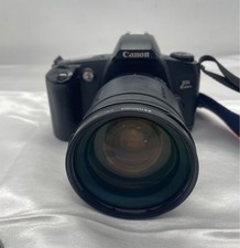 Power on OK Canon EOS Kiss body TAMRON AF28 200mm lens set film single lens refl