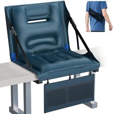 Portable Inflatable Stadium Seats with Back Support, Ergonomic Bleacher Chair
