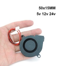 50mm Cooling Fan DC 5v 12v 24V 5015 Turbo Blower 50x15MM 5cm Brushless fan