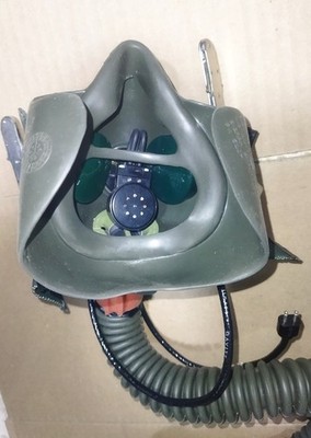 SIERRA MS22001 MASK LARGE U.S.A.F NAM戦実物 Vintage US Military Flight Helmet Oxygen Mask MS22001 Aviation