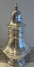 Scarce Barker Ellis Large Sugar Castor 7 3/4” Silverplate England
