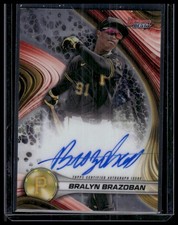 2024 Bowman's Best #B24-BB Bralyn Brazoban Best of 2024 Autographs Refractors