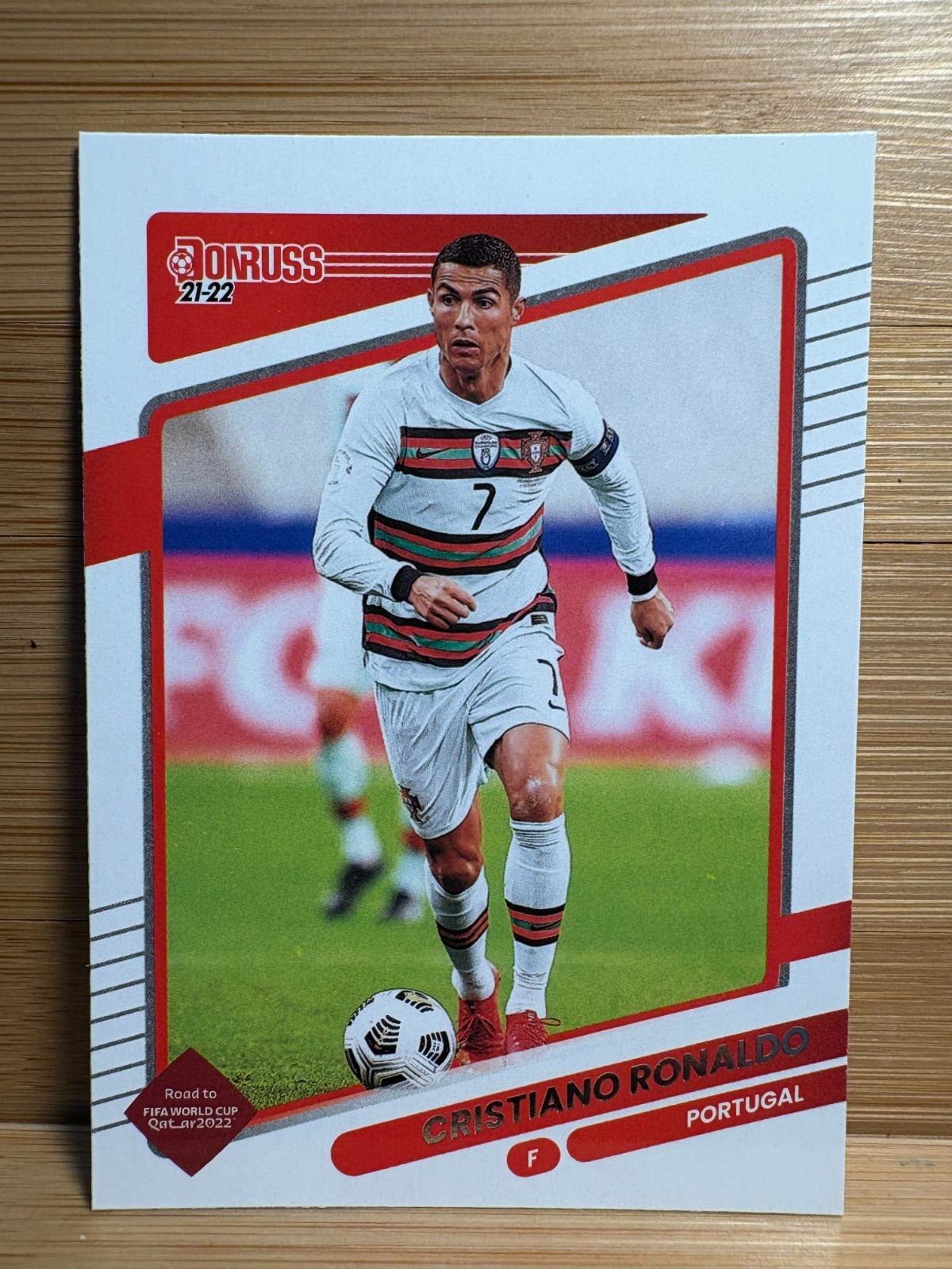 Cristiano Ronaldo 2021-22 Donruss Soccer #116 - Portugal (S74)