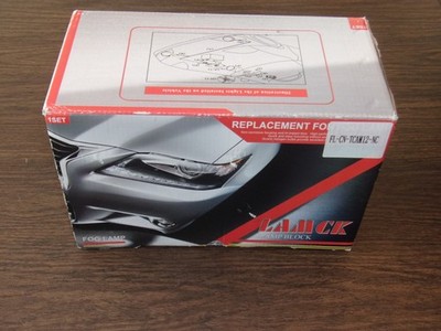 New LAMCK Lamp Block Fog Lamp Set 2012 Toytota Camry FL-CN-TCAM12-NC