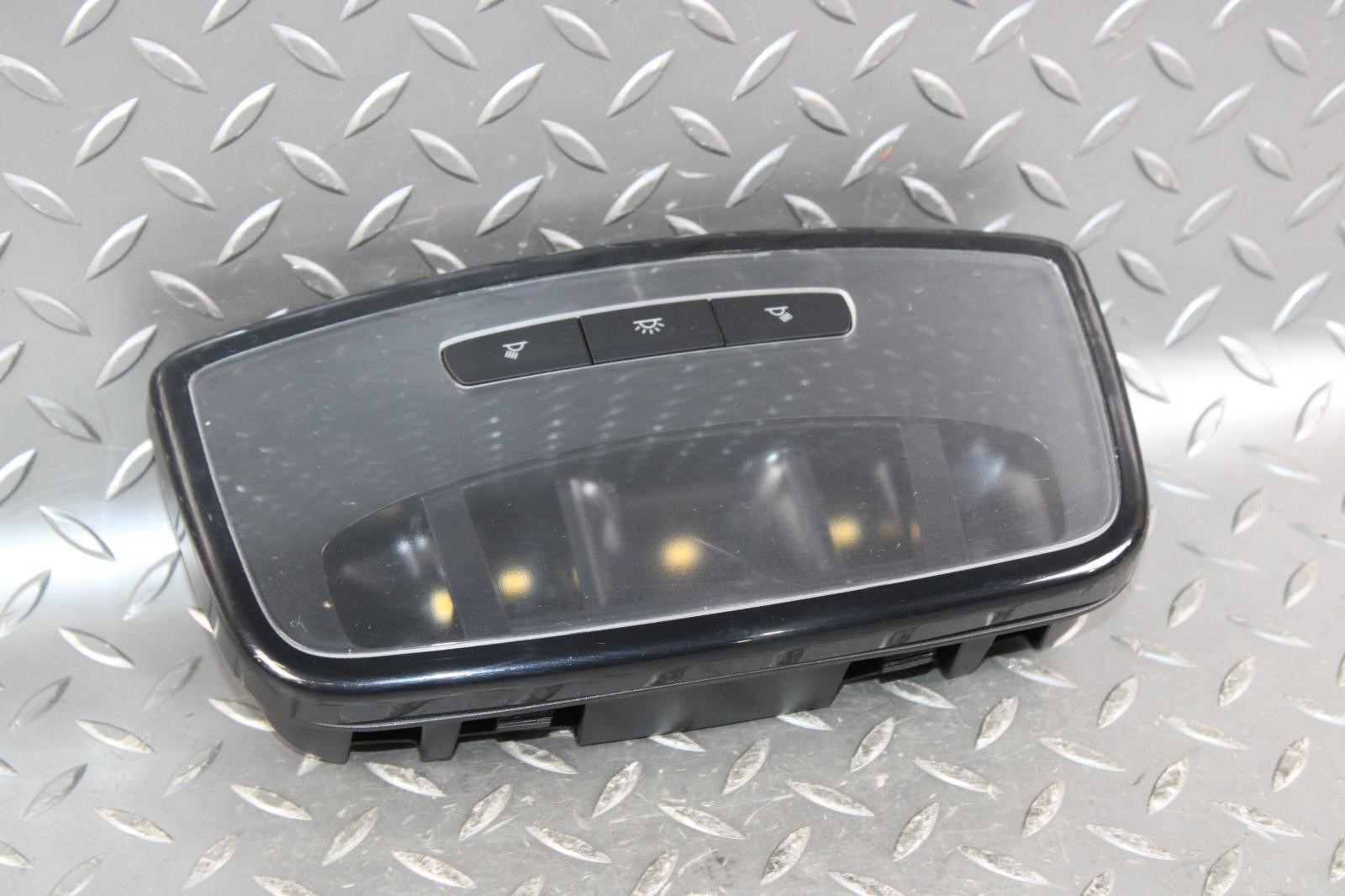 14-17 Ghibli Black Rear Overhead Roof Console Dome Light Switch Factory OEM WTY