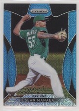 2019 Panini Prizm Blue Mojo Prizm 354/399 Sean Manaea #76 0p0