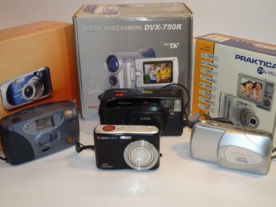 FOTOAPPARATE + KAMERA Bastler Konvolut analog + digital