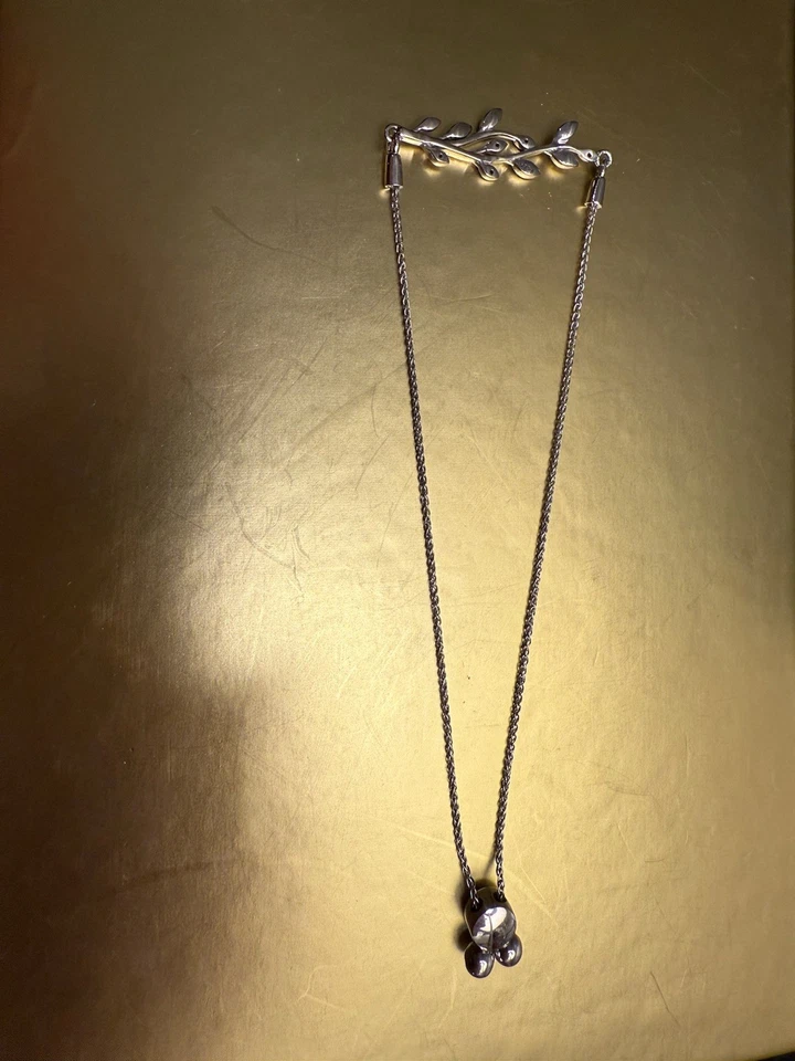 Diamond Accent Leaf Bolo Bracelet in Sterling Silver From Zales - Image 3 of 3