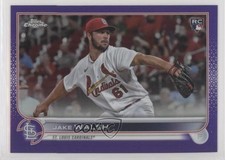 2022 Topps Chrome Update Purple Refractor Jake Walsh #USC156 0w8