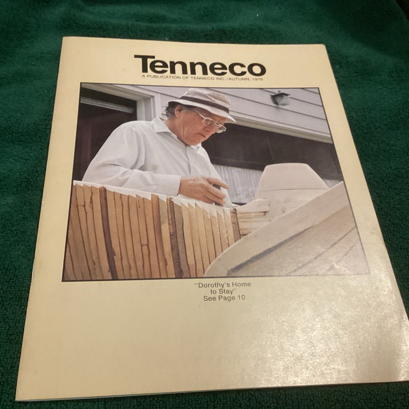 Tenneco 1976 Publication Brochure. 