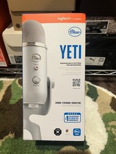 Brand New Blue Yeti Premium Multi-Pattern USB Microphone Silver SHIPS ASAP