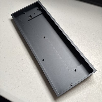 KBDfans Tofu60 Aluminum Keyboard Case Dark Gray Wooting 60HE Compatible Tofu 60%