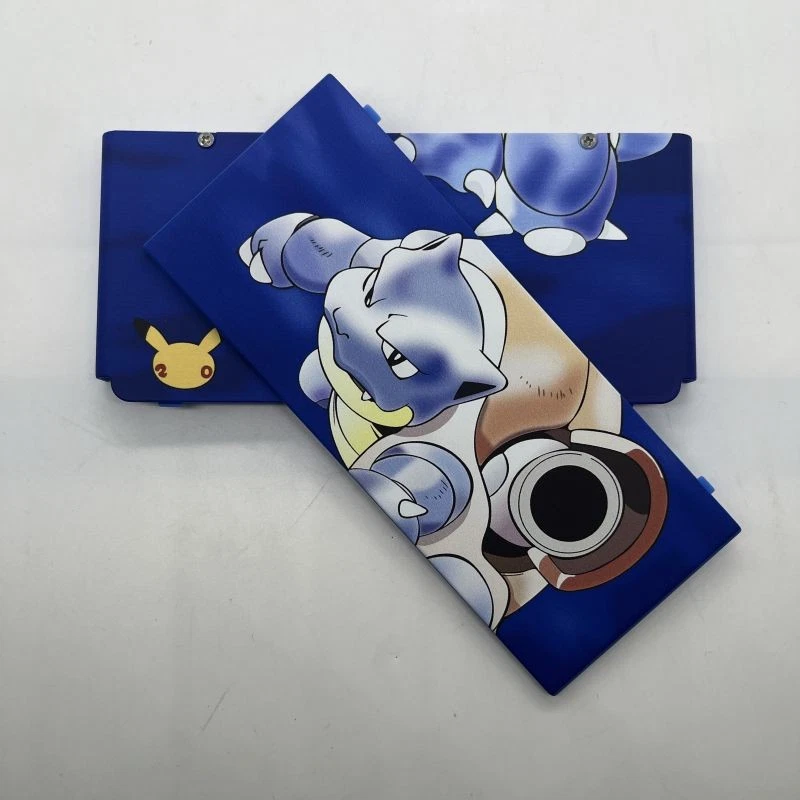 Front+Back Cover Housing Faceplates Shell Pokemon Blastoise For Nintendo New 3DS - Image 2 of 4