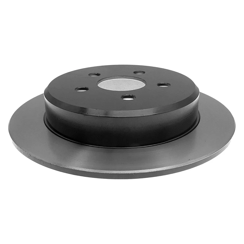 For Chrysler PT Cruiser 2001-2007 ACDelco 18A753AC Silver Solid Rear Brake Rotor Foto 2 de 4