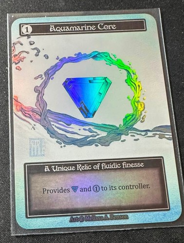 Aquamarine Core [Foil] Sorcery: Contested Realms Alpha card