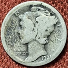 1921 D Mercury Dime 10C Silver Coin Better Date G