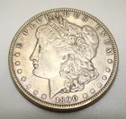 Morgan Silver Dollar US Coin 1890-P