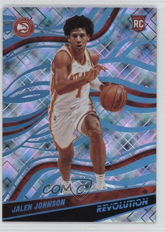 2021-22 Panini Revolution Rookies Cosmic 93/99 Jalen Johnson #103 Rookie RC