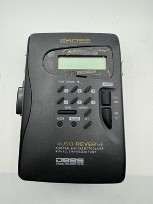 Vintage KOSS PP104 Walkman Radio Cassette Player