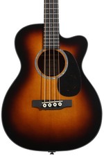 Martin 000C Jr-E Bass Burst Acoustic-electric Bass Guitar - Burst