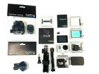 Kamera sportowa GoPro Hero 3 z BacPac LC, wodoodporna obudowa, statywy, akcesoria