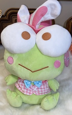 DAN DEE 2026 SANRIO HELLO KITTY & FRIENDS JUMBO KEROPPI W/ BUNNY EARS 19'' PLUSH