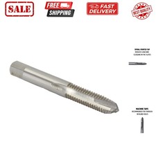 3/8"-16 High Speed Steel 3 Flute Spiral Point Tap, DWT Series