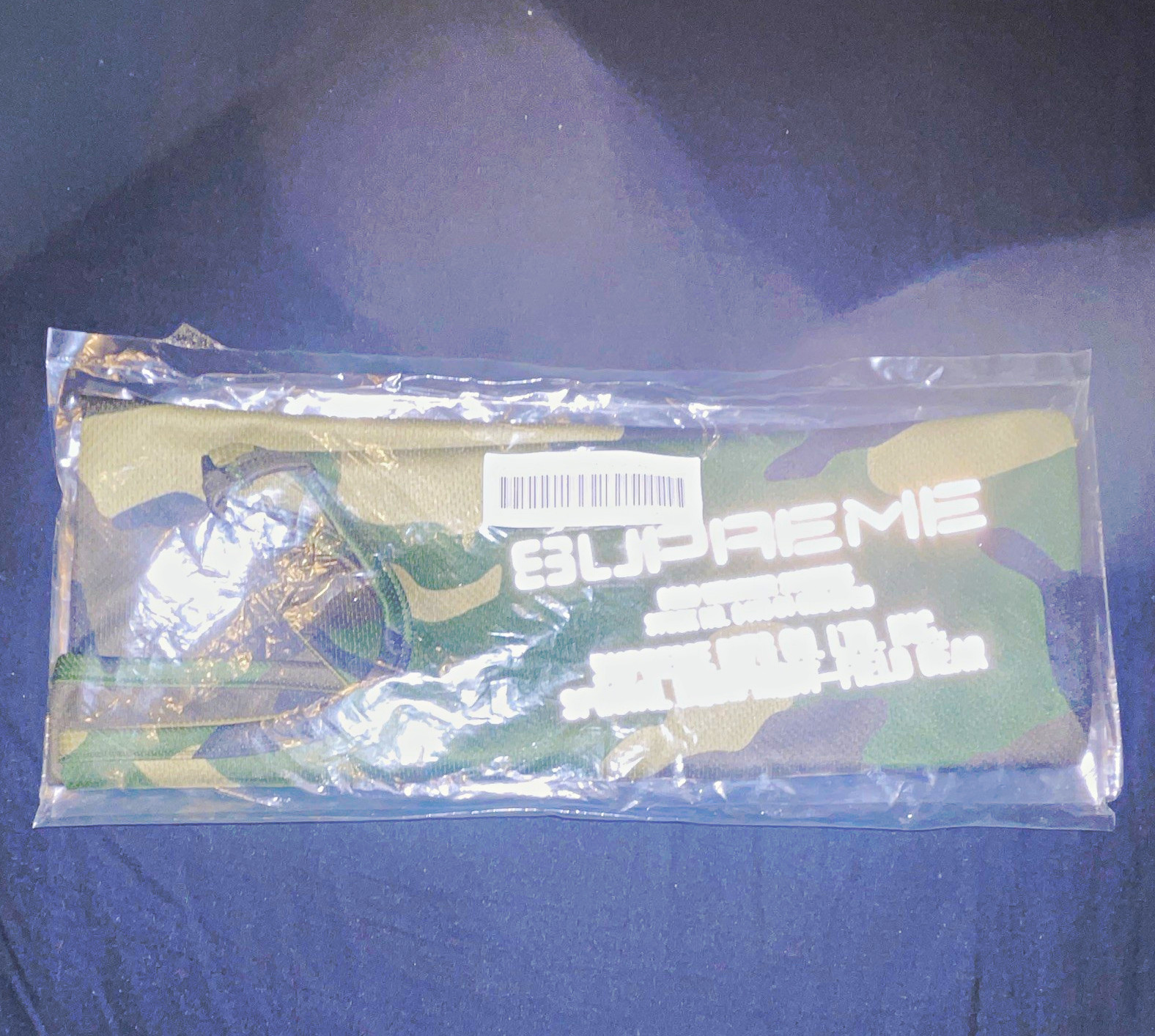 Supreme Field Gear Lightweight Balaclava Woodland Camo OS Polyester Logo 2