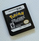 Pokemon Black Version Nintendo DS Authentic USA Cartridge Only TWL-IRBO-USA Used