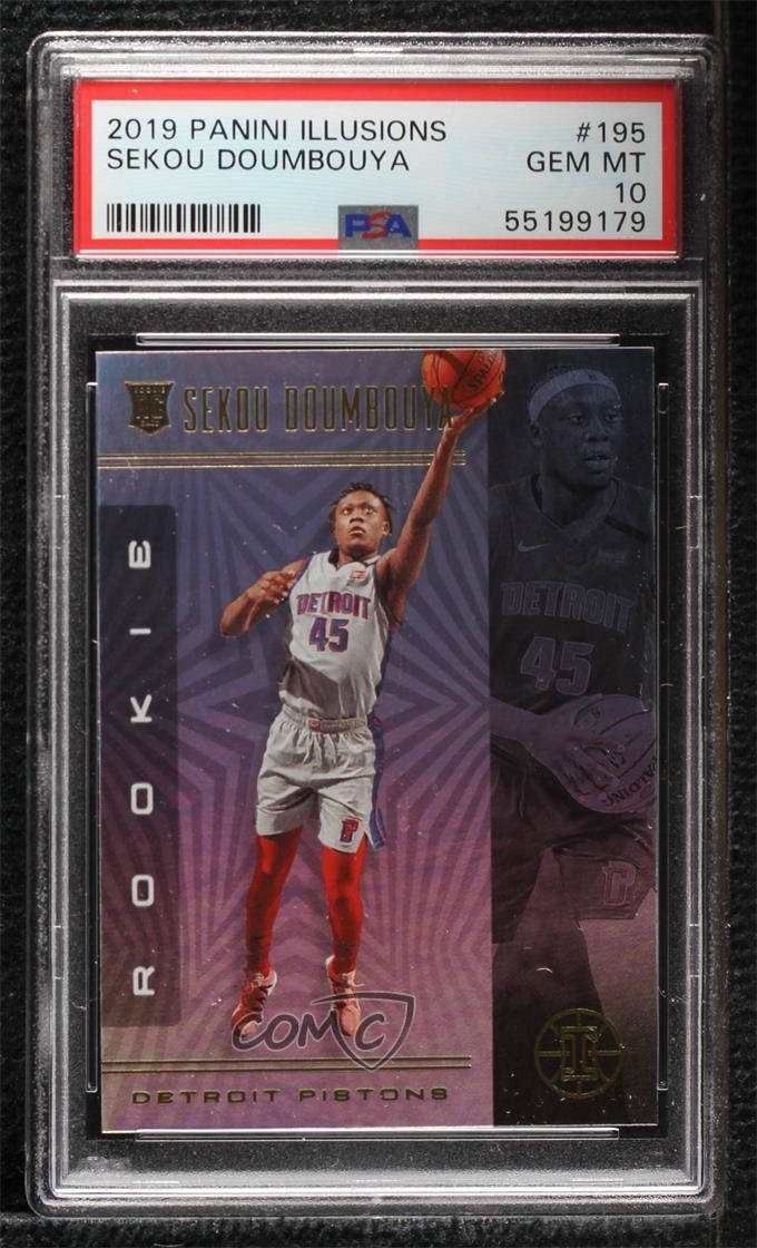 2019 Panini PANINI HOOPS PREMIUM STOCK #212 Sekou Doumbouya front