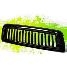 Badgeless Vertical Style Glossy Front Bumper Grille for Dodge Ram 1500 09-12