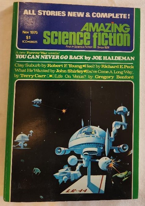 Amazing Science Fiction, Nov 1975 incl. Joe Haldeman & Gregory Benford