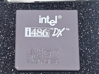 Intel 486 DX 33MHZ A80486DX-33 SX729 i486 CPU NEW! NOS | eBay