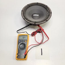 NEEDS RE-FOAMED - GOOD - OEM Vintage Yamaha JAY 68695 WOOFER Speaker