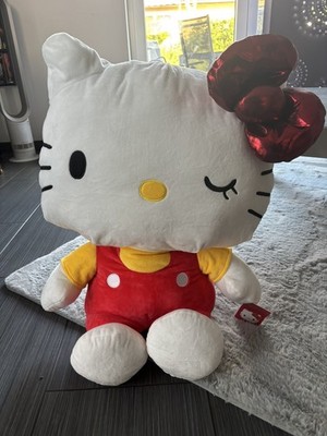 Hello Kitty 50th Anniversary 58cm XXL Original Sanrio Plush mit Etikett