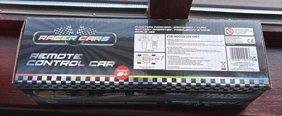 Remote Controlled Car Yellow Or White 1:22 From Worx - Image 2 of 4