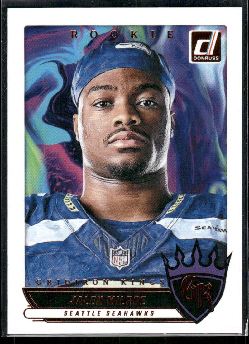 Jalen Milroe - 2025 Donruss Rookie Gridiron Kings #RGK-JME