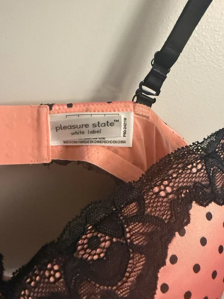 Women's Bra Pleasure State 38D - Image 3 of 4